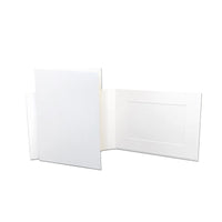 White EconoBright Folders Blank frames
